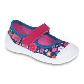 Zapatos befado niño 209P026 azul marino rosa