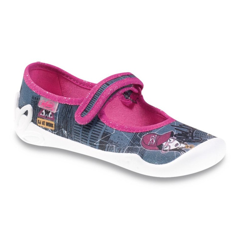 Zapatos befado niño 114Y275 azul marino rosado