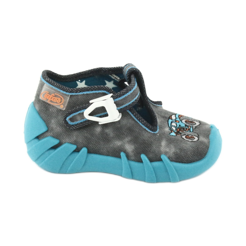 Calzado infantil befado 110P314 gris azul
