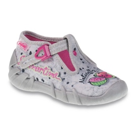 Zapatos befado niño 110P317 rosa gris