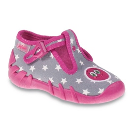 Zapatos befado niño 110P318 rosado gris