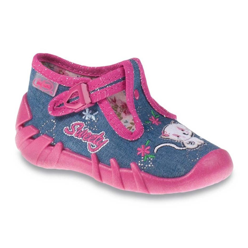 Zapatos befado niño 110P319 azul marino rosado
