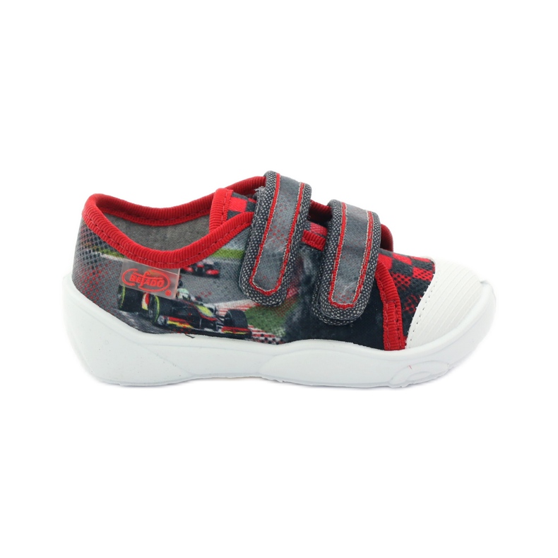 Calzado infantil befado 907P093 rojo gris
