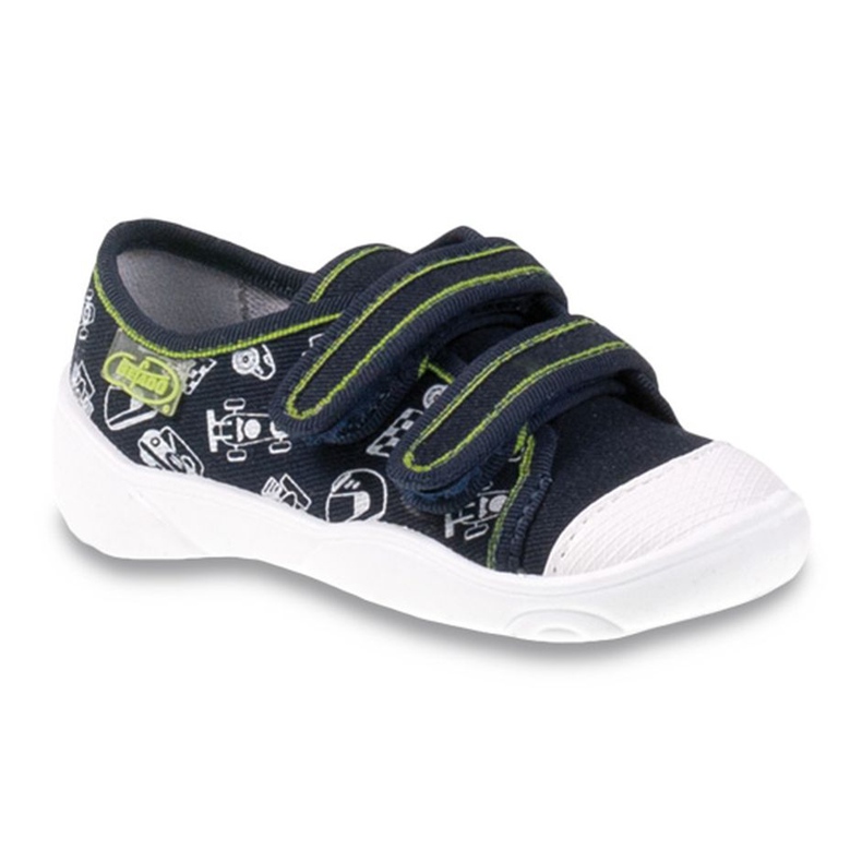 Zapatos befado niño 907P097 azul marino verde