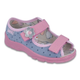 Zapatos befado niño 969X093 azul marino rosa