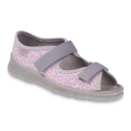 Zapatos befado niño 969Y094 gris rosa