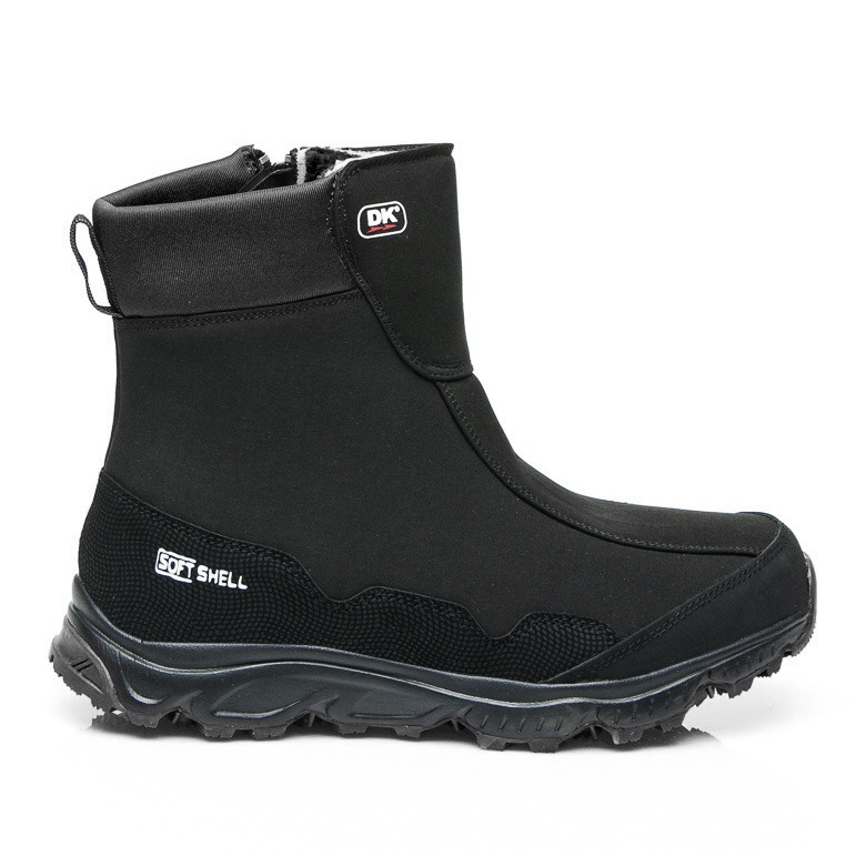 DK Botas De Nieve Con Membrana Softshell negro DK Botas De Nieve Con Membrana Softshell negro