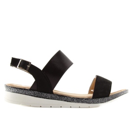 Sandalias mujer negras A-04 negro