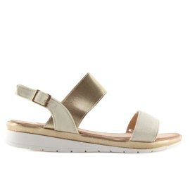 Sandalias mujer doradas A-04 oro dorado