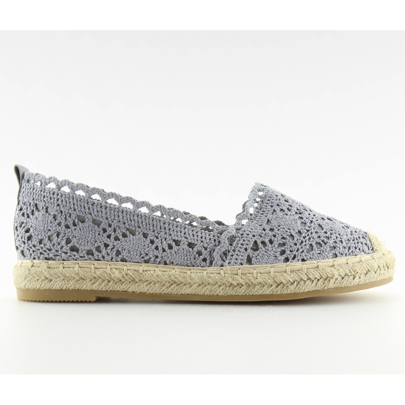 Alpargatas puntilla gris BB11 gris