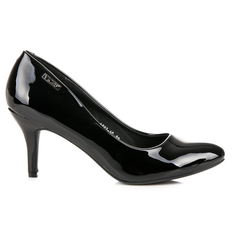 Vices Tacones brillo clasico negro Vices Tacones brillo clasico negro