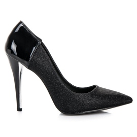Elegantes tacones vinceza negro