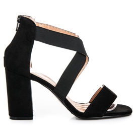 Sandalias vinceza negras negro