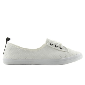 Deportivas mujer blancas L1832401 negro blanco