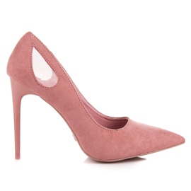 Tacones vinceza ante rosa
