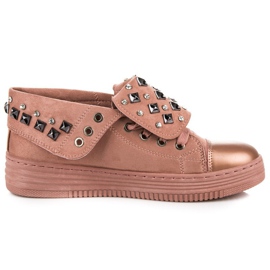 Zapatillas Rock ante rosado