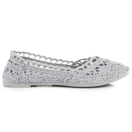 Seastar Bailarinas encaje gris
