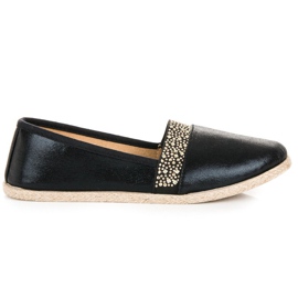 Alpargatas negras MCKEYLOR negro