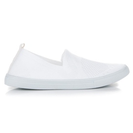 Zapatillas Mckeylor de tejido sin cordones blanco
