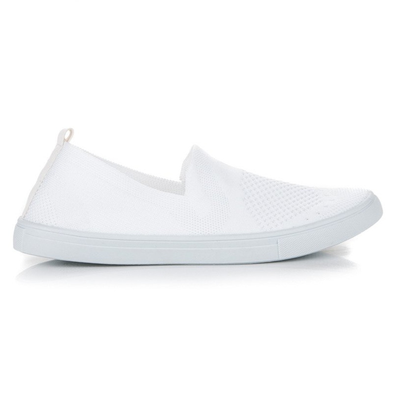 Zapatillas Mckeylor de tejido sin cordones blanco Zapatillas Mckeylor de tejido sin cordones blanco