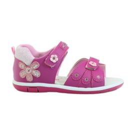 American Club Sandalias con inserción de piel americana 87285 rosado