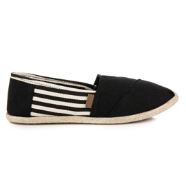 McKey Alpargatas negras negro