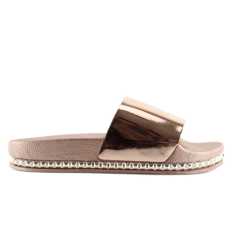 Zapatillas casa mujer rosa N-29 champagne rosado