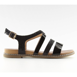 Sandalias mujer negras J80-1 negro