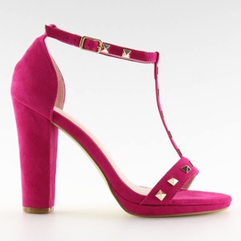 Sandalias en el puesto fucsia A03 fucsia rosa