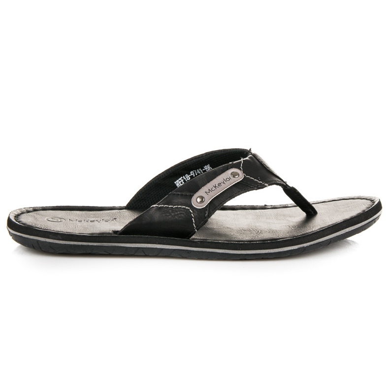 Chanclas Mckeylor negro