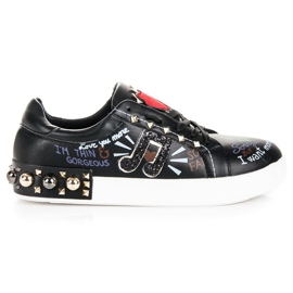 Seastar Zapatillas Negras De Moda negro