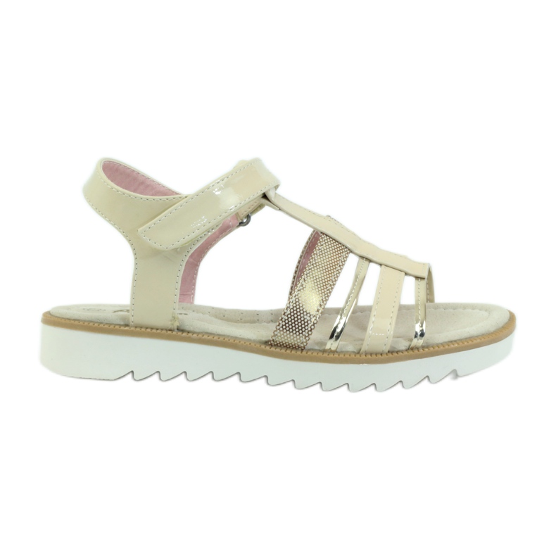 Sandalias para niños American Club 16903 beige