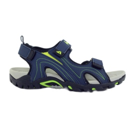 American Club Sandalias americanas calzado infantil plantilla espuma azul marino