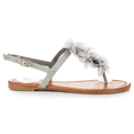 Seastar Sandalias elegantes con hebilla. gris