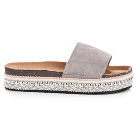 Seastar Zapatillas boho de moda gris