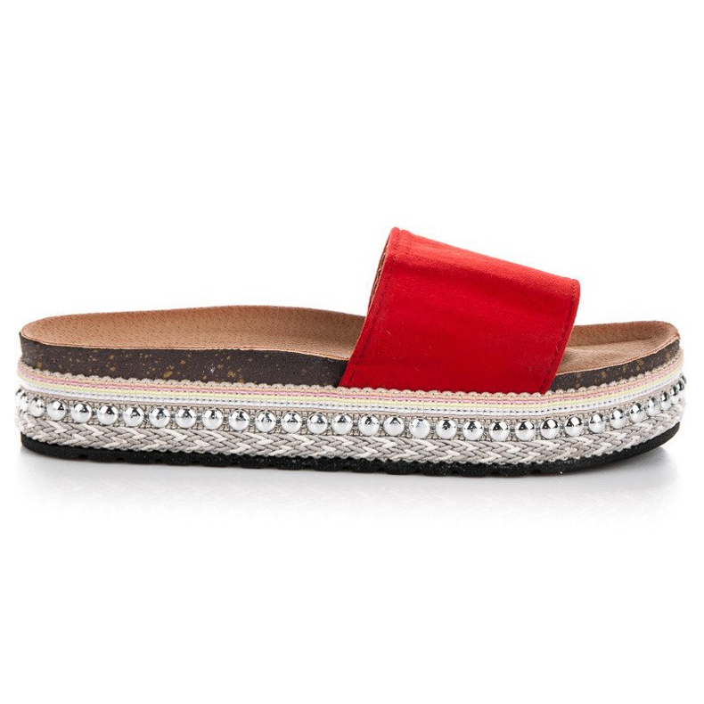 Seastar Zapatillas boho de moda rojo