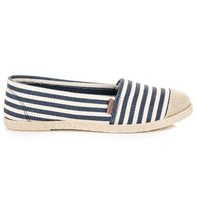 McKey Alpargatas canalé azul