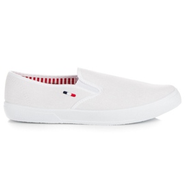McKey Zapatillas blancas sin cordones blanco