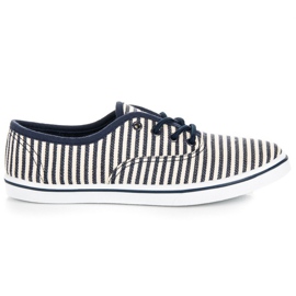 McKey Zapatillas Estilo Marinero azul