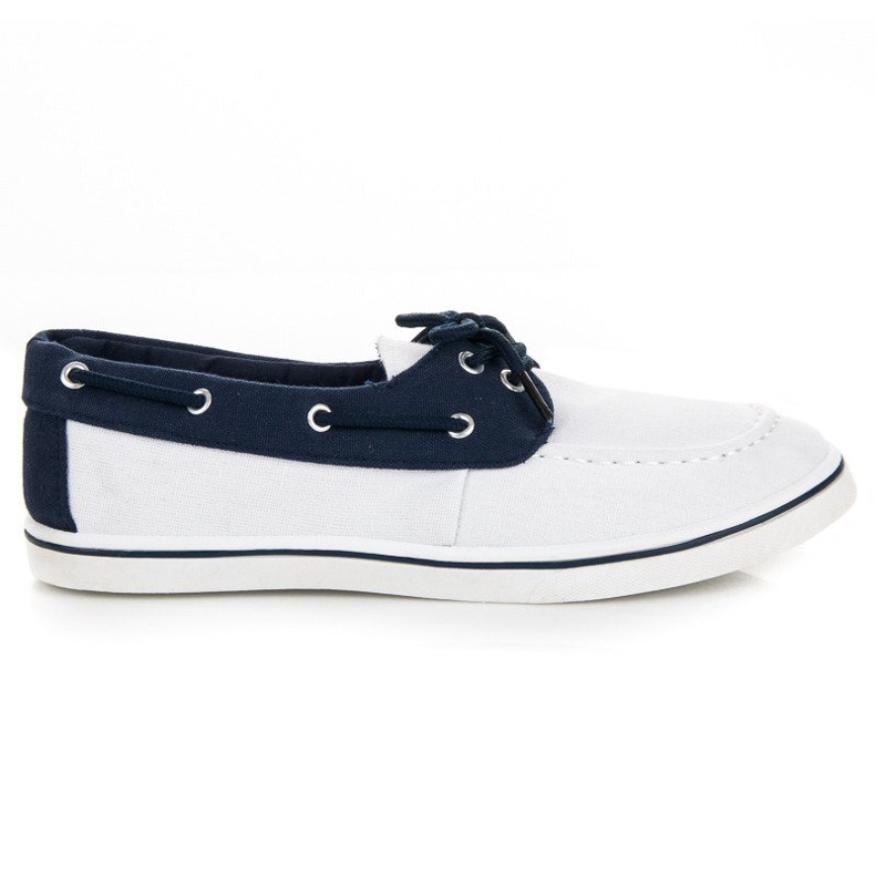 McKey Zapatillas deportivas, mocasines náuticos blanco