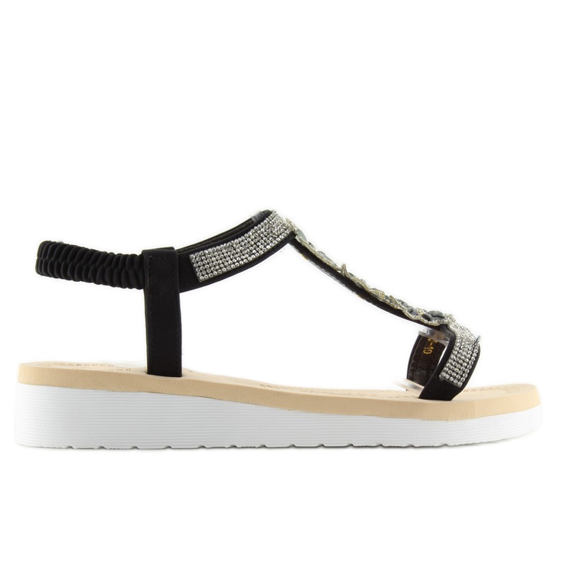 Sandalias negras mujer WSJ-49 negro