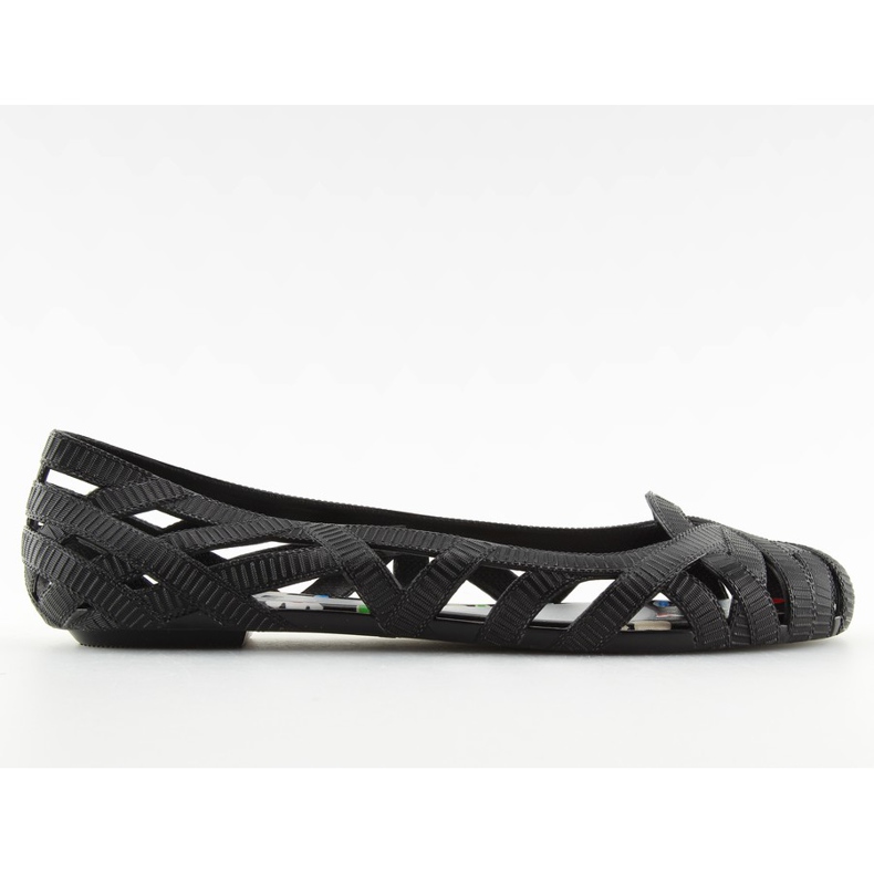 Bailarinas meliski negro calado KM127 negro
