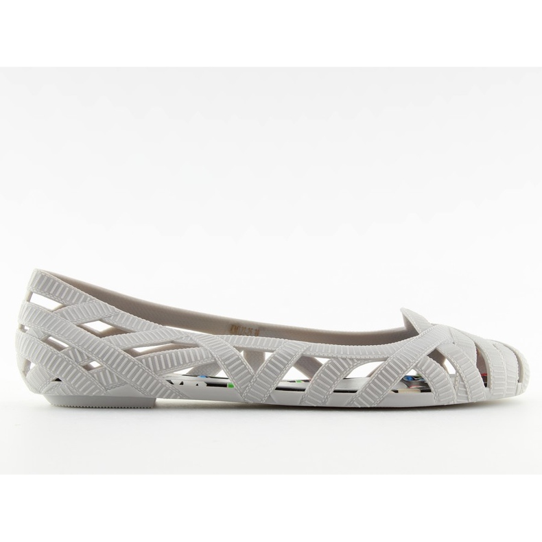 Bailarinas Meliski calado gris KM127 L.GRAY