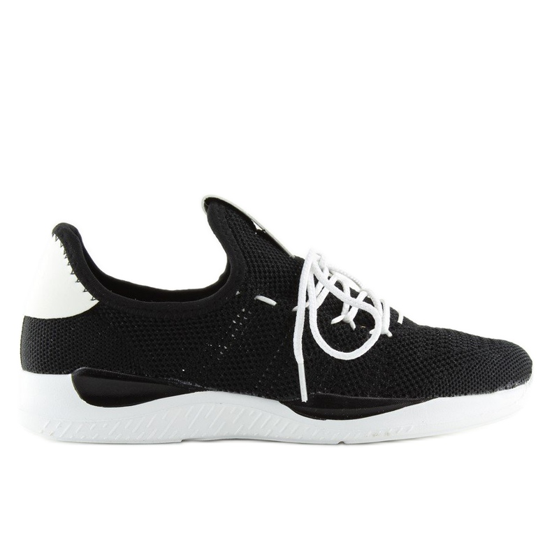 Deportivas negras BK367 Negro blanco
