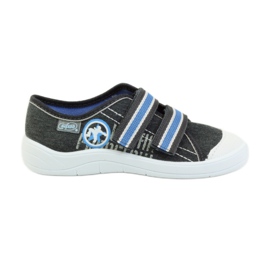 Befado zapatos para niños, zapatillas, zapatillas 672x059 gris azul