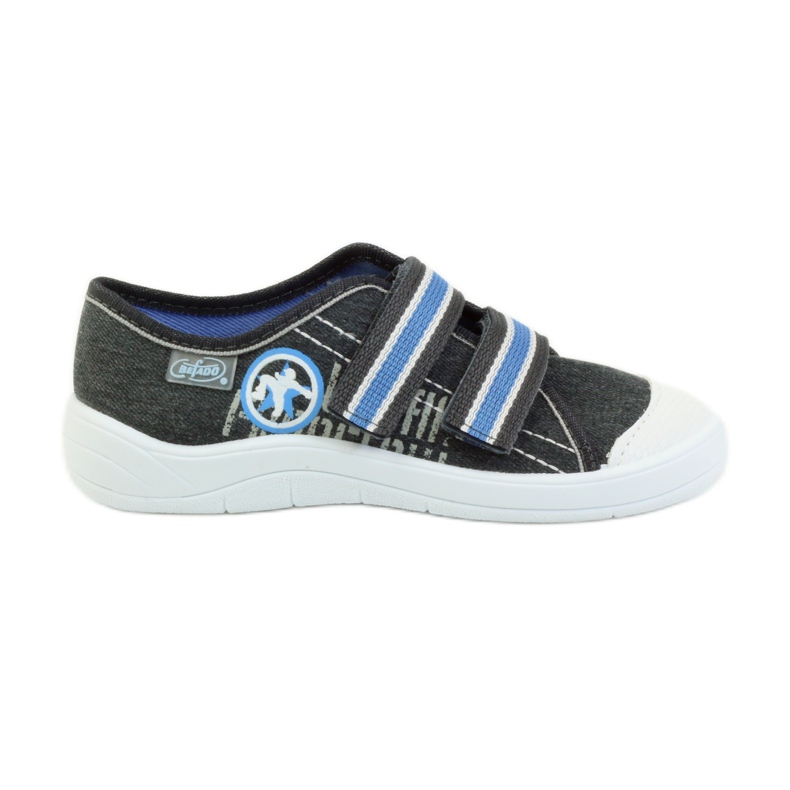 Befado zapatos para niños, zapatillas, zapatillas 672x059 gris azul