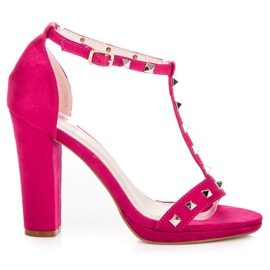 Seastar Sandalias fucsias en el puesto rosa