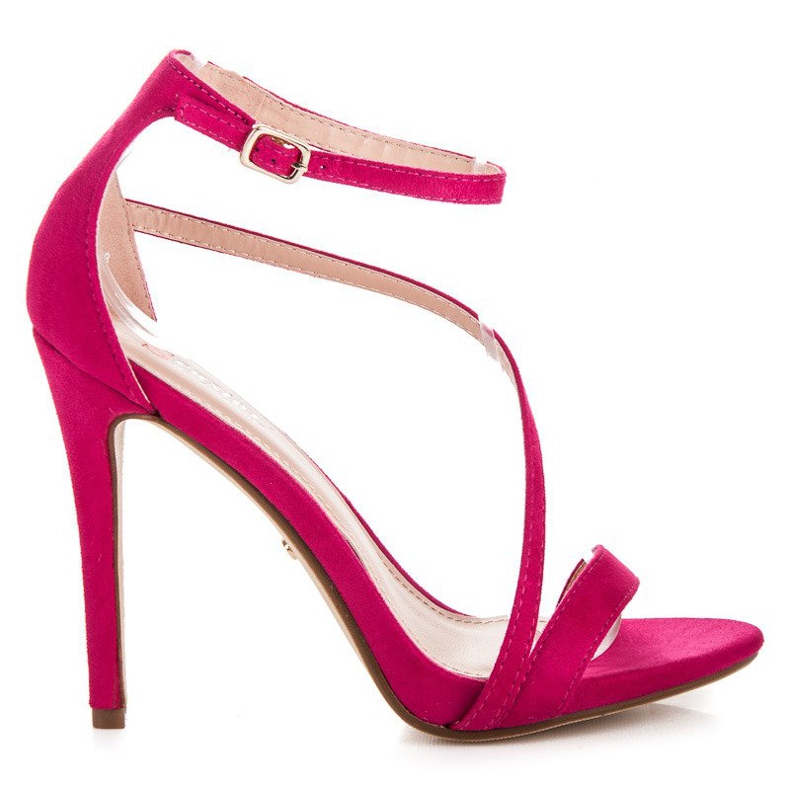 Seastar Elegantes sandalias de tacón rosado