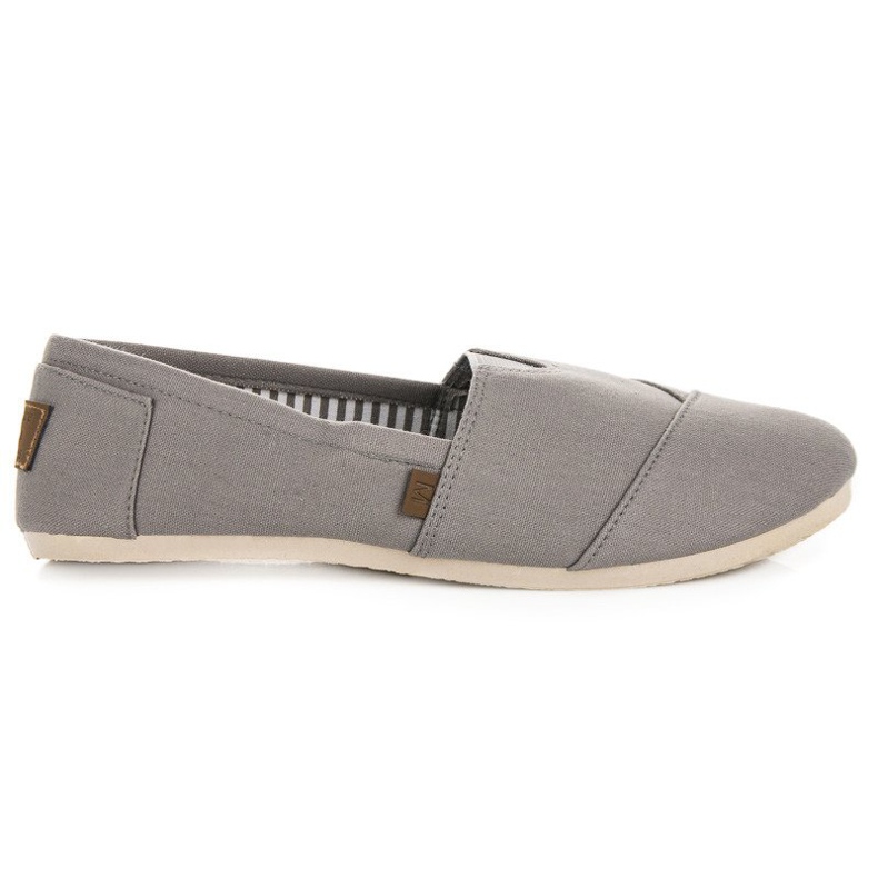 McKey Alpargatas de hombre gris McKey Alpargatas de hombre gris