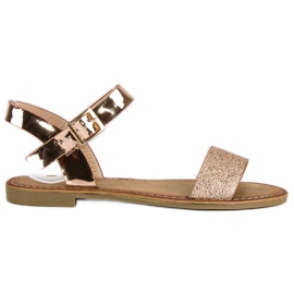 Comer Elegantes sandalias rosas